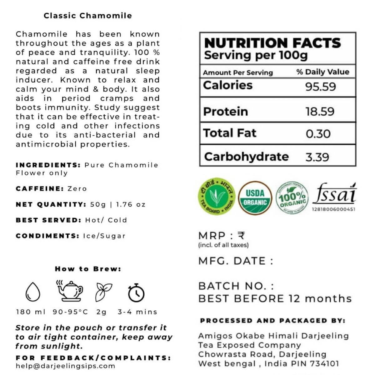 Classic Chamomile - darjeelingsips