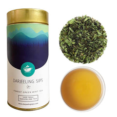 Forest Mint Green Tea - darjeelingsips