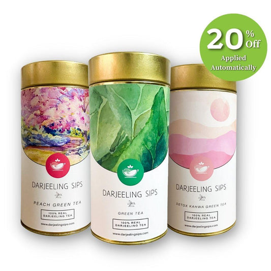 GREEN TEA STARTER BUNDLE - darjeelingsips