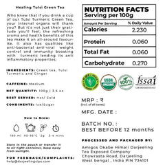 Healing Tulsi Green Tea - darjeelingsips